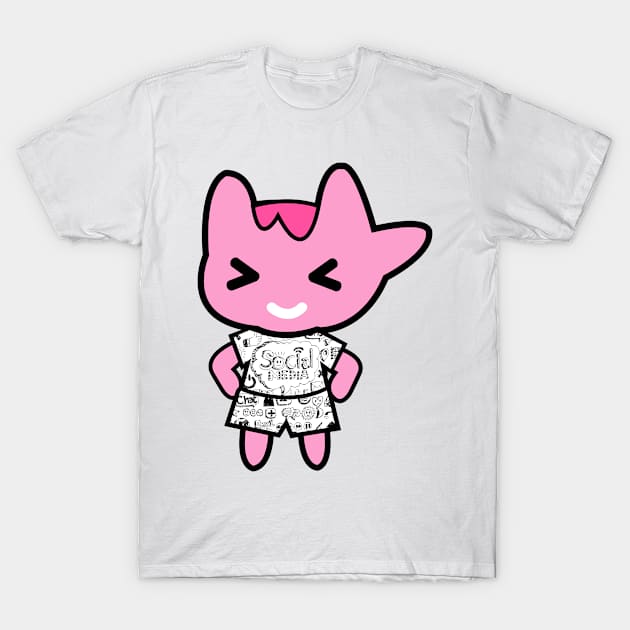 Hugkun Characters Design 45 T-Shirt by KiddaiKiddee Character Design And Licensing